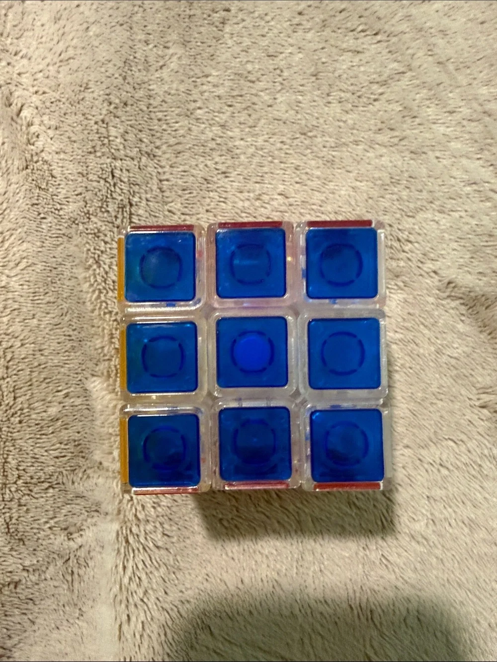 Clear Rubik’s Cube